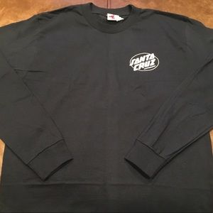Santa Cruz Long Sleeve T-Shirt Size Medium Men’s New With Out Tags